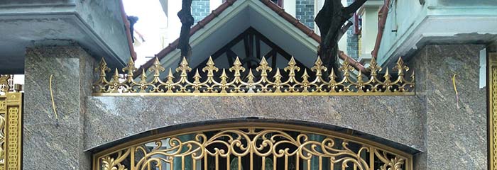 Chông tường rào nhôm đúc